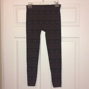 Patterned leggings